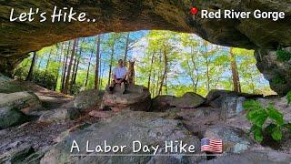 Labor Day Hike  - Star Gap Arch - Red River Gorge - Kentucky - 9/4/23