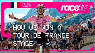 WE WON A TOUR DE FRANCE STAGE - Stage 17 | RaceTV | Richard Carapaz | Tour de France 2024