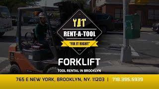 Forklift Rental in NYC | Rent A Tool NY