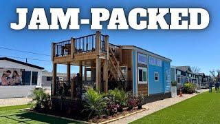 THIS THING IS WILD! FULLY loaded new tiny house/park model ready to GO!