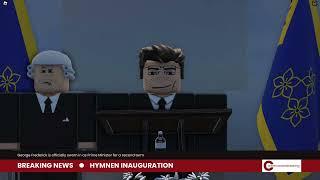 Official Swearing-in Ceremony of Hymnen as Prime Minister of the Duchy of Canberra for a second term