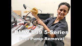 How to Removal Fuel Pump Assembly off BMW E39 5-Series 1998-03