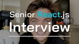 Senior React.js Interview Question