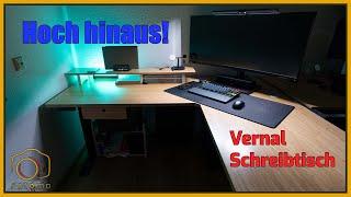 Höhenverstellbar! Neuer Schreibtisch von Vernal im Test