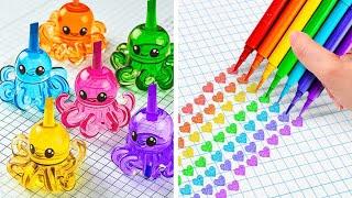 Unlock the Magic of School with Rainbow Crafts and Hacks! 