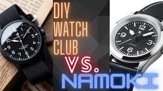 DIY Watch Club Pilot Kit Vs Namokimods Pilot Watchmakers Kit