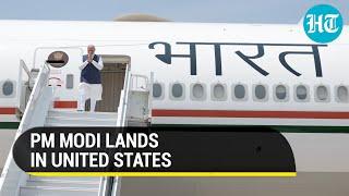 PM Modi Arrives In New York; Begins First-Ever State Visit To U.S.  | Watch