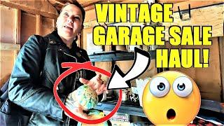 Ep607:  This Garage Sale Had LOTS of Vintage Wares and WE BOUGHT THEM!  