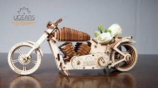 Ugears Bike VM-02: keep on modeling and motorcycling!