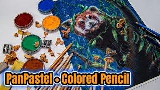 Here's how to BLEND PanPastel and Colored Pencil Like a PRO (Step by Step)