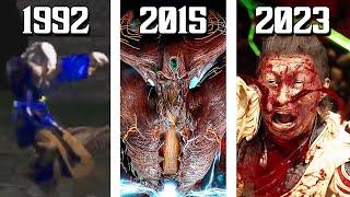 The Evolution of Mortal Kombat Boss's Death Animations! (1992-2023)