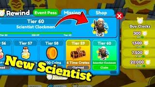  All *Clock Event* Tiers (Part 2) Completed In toilet tower defense