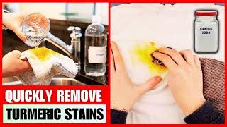 How to Get Turmeric Out of Clothes (Easy Proven Methods)