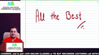 All the best | Economics Exam | class 12