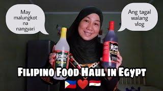 FILIPINO FOOD HAUL IN EGYPTbakit natagalan ako mag upload ng vlog -LIFE IN EGYPT
