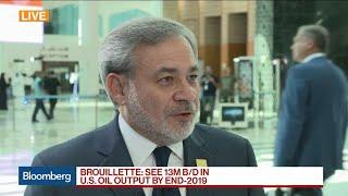 U.S. to Produce 13 Million Barrels of Oil a Day by End 2019: Brouillette