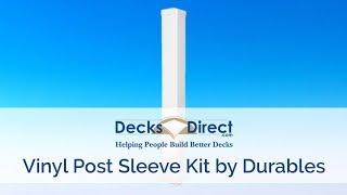 Vinyl Post Sleeve Kit by Durables