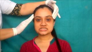 Clinical examination of Muscles of Mastication