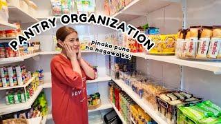 PUNONG PUNO ANG PANTRY PARA SA BAGONG TAON! NGAYON NALANG ULET NAGING GANITO TO | AustriaFamilyVlogs