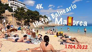 Illetas Balneario Mallorca 17 Abril 2022️24°C4K60