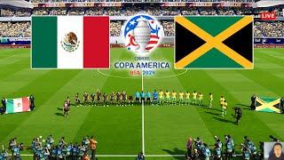 MÉXICO vs JAMAICA - COPA AMÉRICA 2024 USA | Partido completo | Realista PES