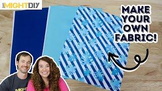 How to Sublimate on Fabric | Make Custom Fabric At Home!