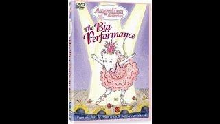Angelina ballerina the big performance dvd