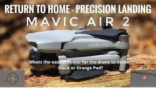 DJI MAVIC AIR 2 PRECISION LANDING BLACK OR ORANGE LANDING PAD?  DO IT MATTER WHAT YOU USE?