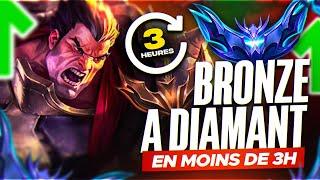 BRONZE à DIAMANT avec DARIUS en MOINS de 3 HEURES !