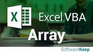 VBA Array - VBA Excel Tutorial