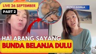 PUAS MEREPET, NYANYI, NYUCI LANJUT BELANJA IKAN TENGGIRI KIRA-KIRA BUNDA CORLA MASAK APA PART 2