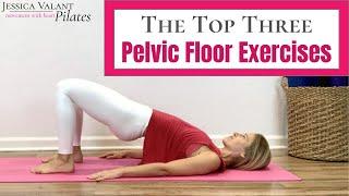 Top 3 Pelvic Floor Exercises - Simple Pelvic Floor Physical Therapy Exercises at Home!