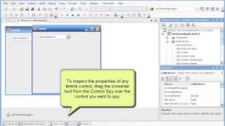 Telerik RadControls for WinForms - Using the RadControls Spy