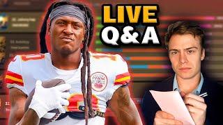 Fantasy Football Updates (Live Q&A)