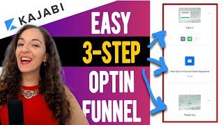 How to Create an Opt In Funnel in Kajabi | Step by Step Tutorial