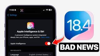 iOS 18.4 - More BAD NEWS!