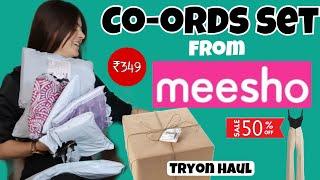 CO-ORDS Set From MEESHO | Tryon haul | *GIVEAWAY* | Honest Review | Shilpa Chaudhary