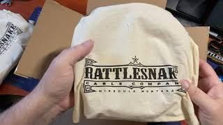 Unboxing new Rattlesnake cables! Speaker, wrapped & unwrapped