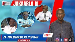 TFM LIVE  : JAKAARLO BI avec Pape Abdoulaye DER et sa team - 20 décembre 2024