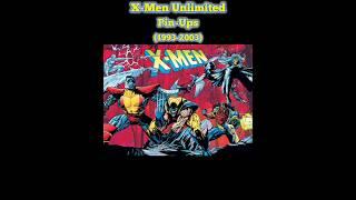 X-Men Unlimited Pin-Ups (1993-2003) #xmen #pinupart #pinups #marvel