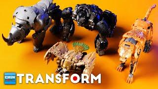 Transformers Chill Play! Optimus Primal & Maximals Maximize! Transformers: Rise of the Beasts