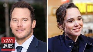 Chris Pratt Responds to Ellen Page Calling His Church "Anti-LGBTQ" | THR News