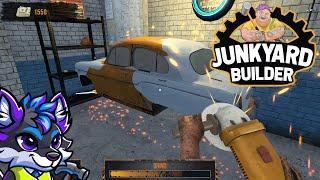 Turning Trash Into Treasure! ️ | Junkyard Builder - Episode 1 #junkyardbuilder #simulator