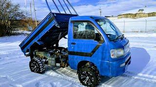 Custom Upgraded Hijet Mini Dump Truck Overview