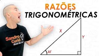 FÁCIL e RÁPIDO | RAZÕES TRIGONOMÉTRICAS NO TRIÂNGULO RETÂNGULO