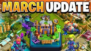 March 2025 Gold Pass, Hero Skins & NEW Action Scenery in Clash of Clans!