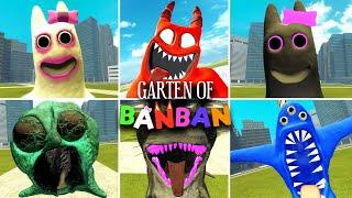 All Garten OF BanBan 1-7 Jumpscares Compilation!! In Garry's Mod!