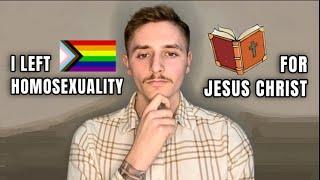 I LEFT HOMOSEXUALITY FOR JESUS CHRIST | From Traumatized to Freed️