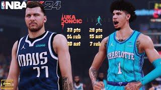 Luka Doncic & LaMelo Ball MVP Duel! | NBA 2K24 Regular Season Showcase | Mavericks vs. Hornets