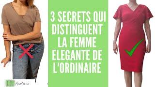 3 Choses Qui Distinguent Une Femme ELEGANTE De La Femme Ordinaire Comment Etre élégante Belle Classe